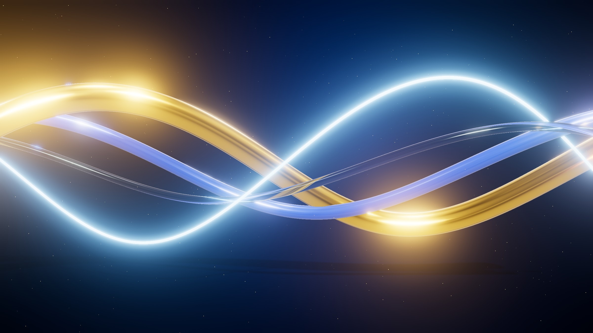 Abstract 3D render representing Motion Graphics & Animation